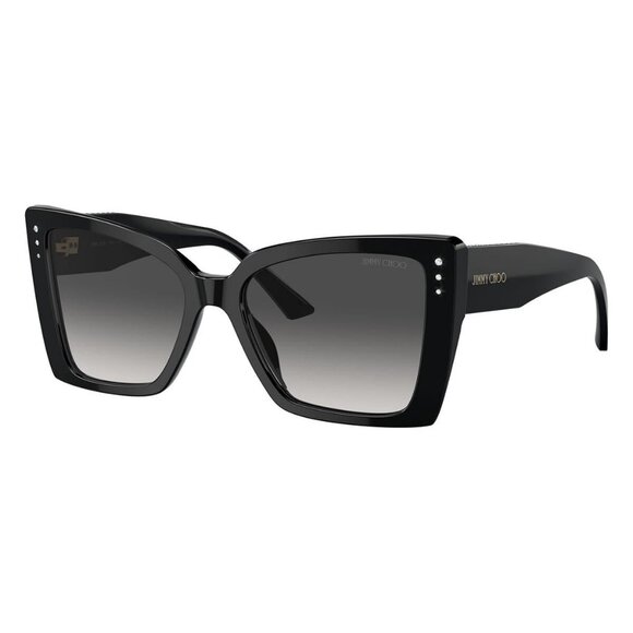 New JIMMY CHOO Black Butterfly JC5001B 5000/8G Sunglasses Women - Picture 1 of 6